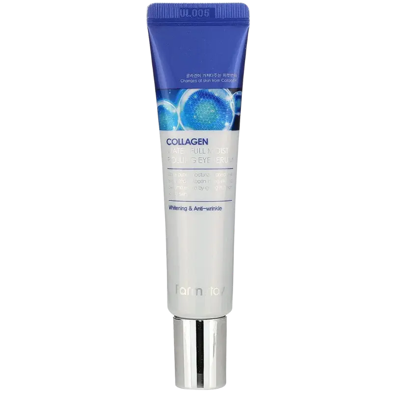 کرم دور چشم Farmstay Collagen Eye Cream حجم 25 میل مخصوص پف، چروک و تیرگی دور چشم