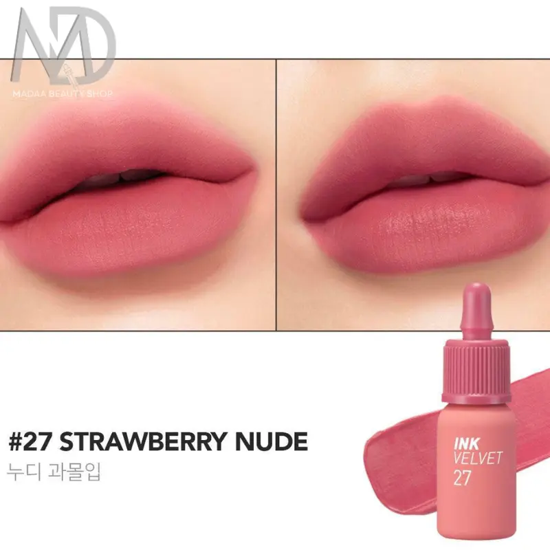 تینت لب پریپرا Peripera Ink Velvet Lip Tint – رنگ ماندگار، بافت سبک و جلوه مخملی - Image 8