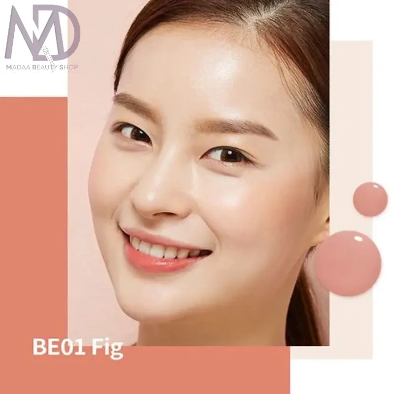رژگونه Apieu Juicy Pang Water Blusher BE01 - رنگ طبیعی و تازه