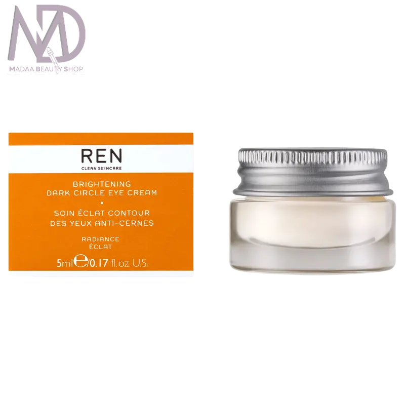 تصویر کرم دور چشم REN Radiance Brightening – حجم ۵ میلیلیتر