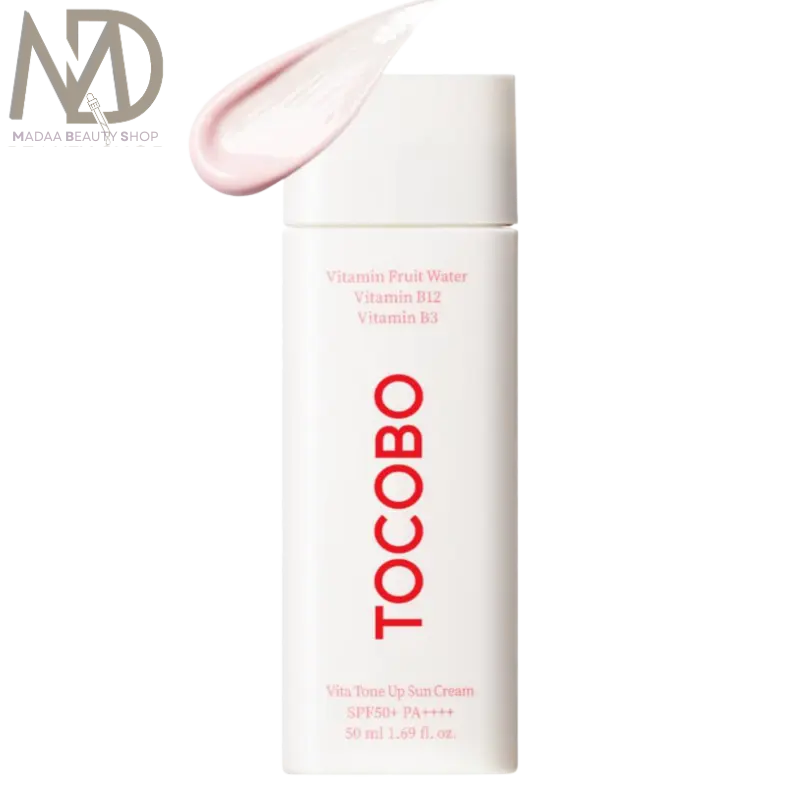 تون آپ ضدآفتاب توکوبو کرمی Tocobo Vita Tone Up Sun Cream SPF50+ PA++++