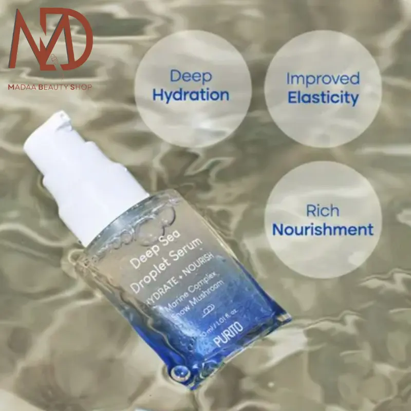 سرم دراپلت آب عمیق دریای پوریتو Purito Deep Sea Droplet Serum 30ml